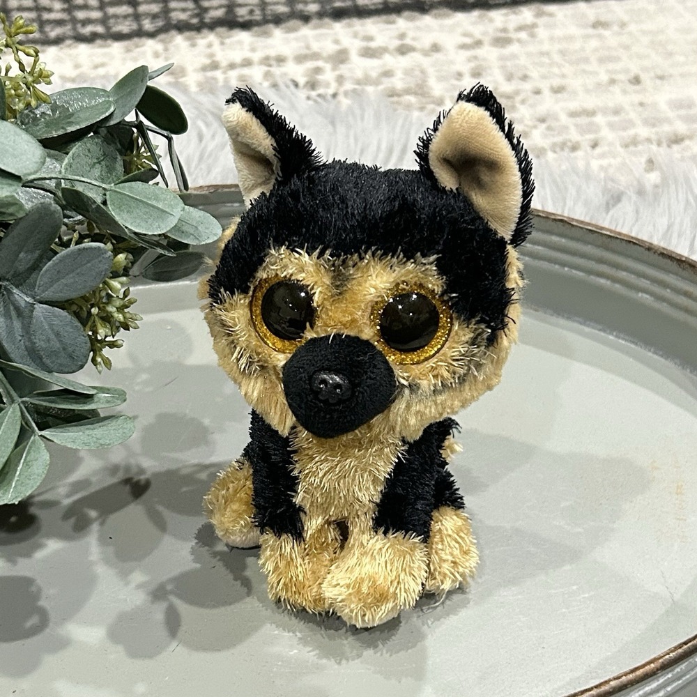 Ty Beanie Boos - SPIRIT the German Shepherd Dog (6 Inch) Puppy Plush Toy‎